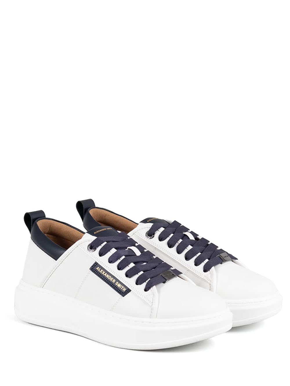 Alexander Smith Sneaker Uomo EcO-Wembley Man AebaewM-7010 Bianco/blu