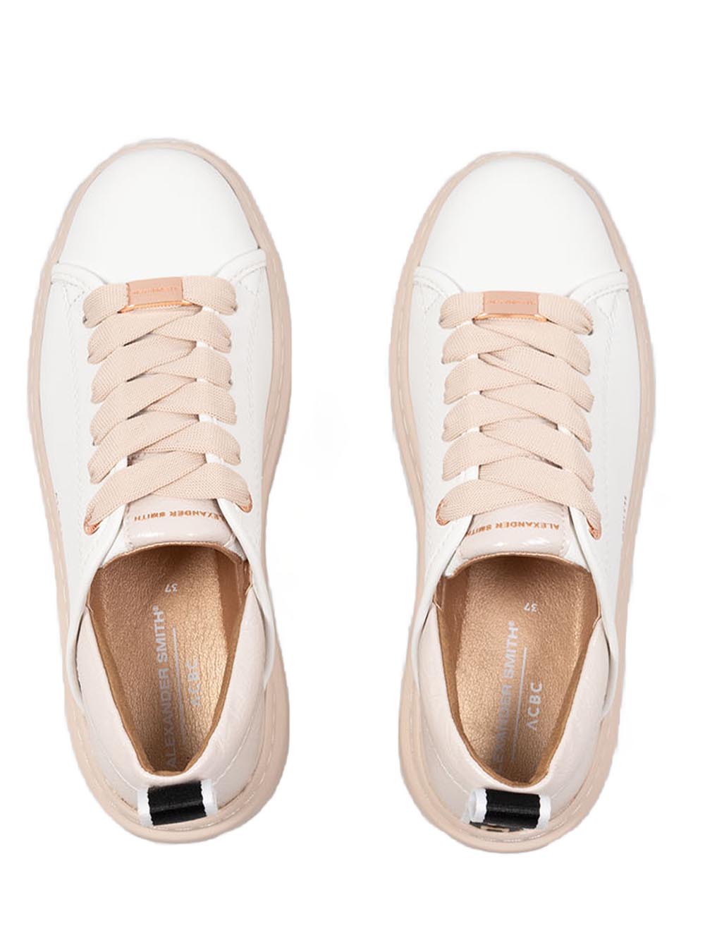 Alexander Smith Sneaker Donna EcO-Wembley Woman AebaewW-6896 Bianco/Beige