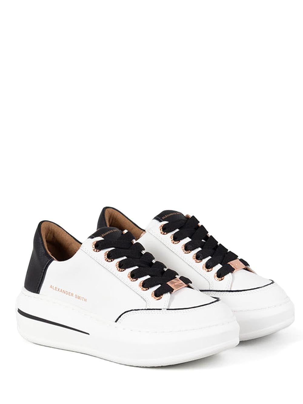 Alexander Smith Sneaker Donna Lancaster Woman AsbalsW-1806 Bianco/nero