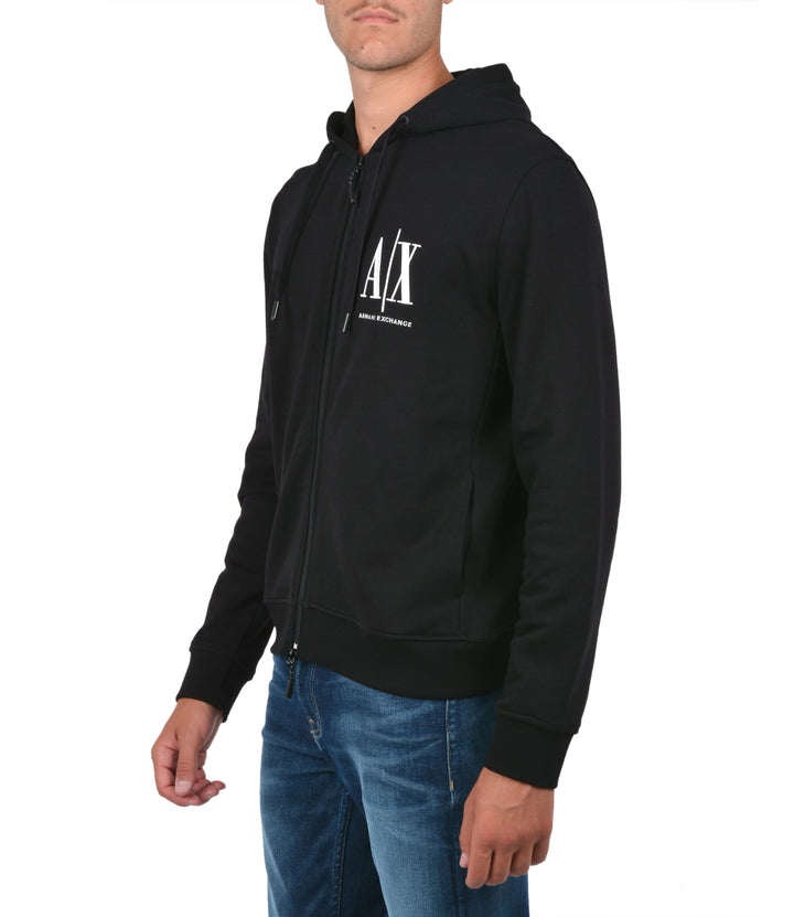 Armani Exchange Felpa Uomo 8nzmpp Zj1zz Nero