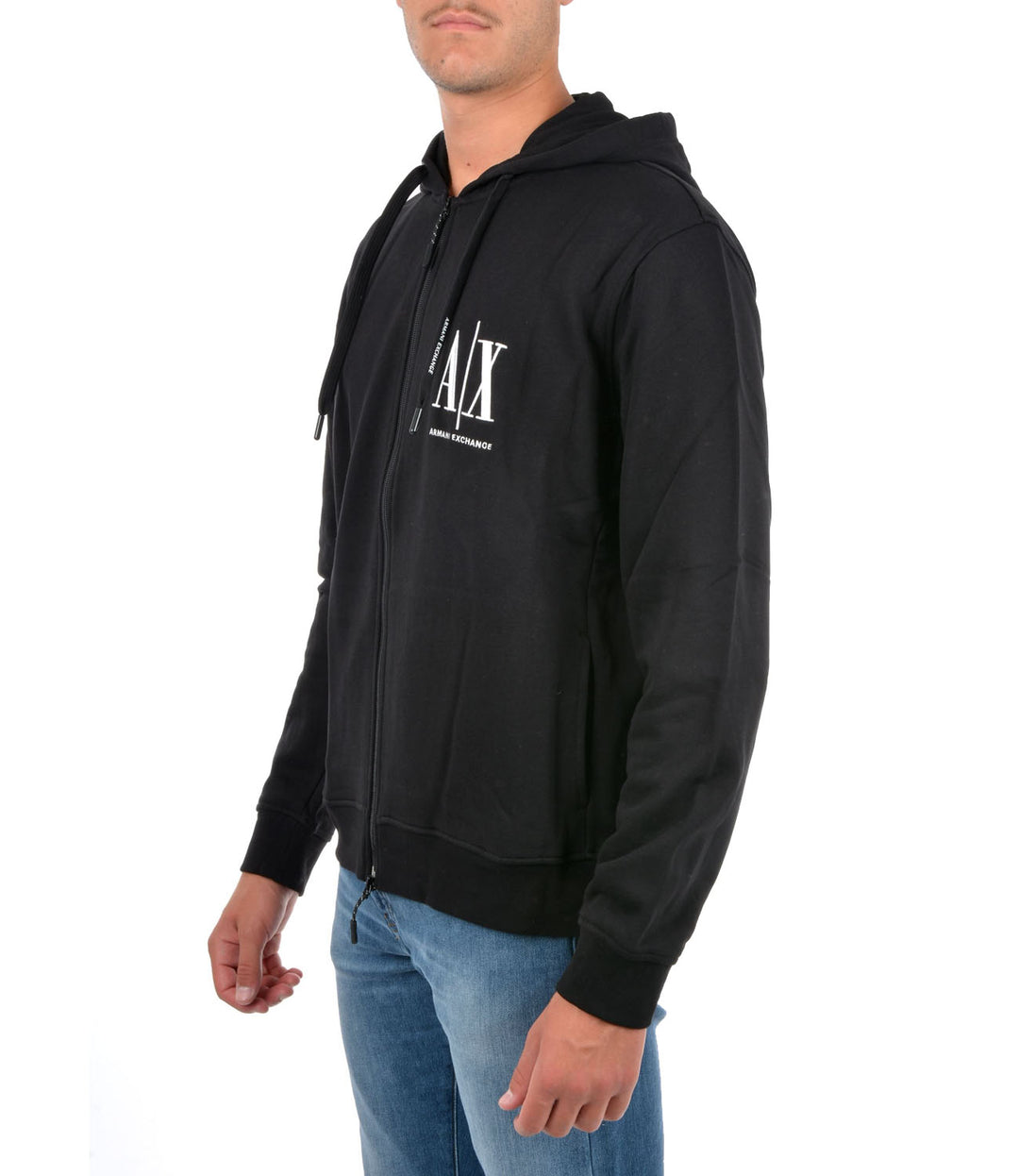 Armani Exchange Felpa Uomo 8nzmpp Zj1zz Nero