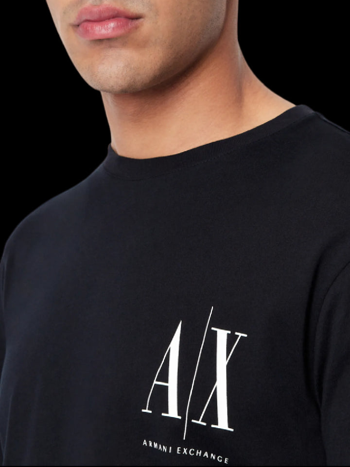 Armani Exchange T-shirt Uomo 8nztpl Zjh4z Blu