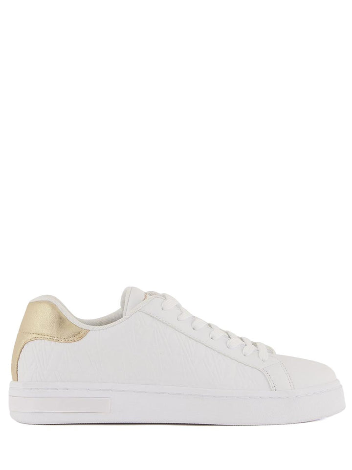 Armani Exchange Sneakers Donna Xdx165 Xv891 Bianco/Oro