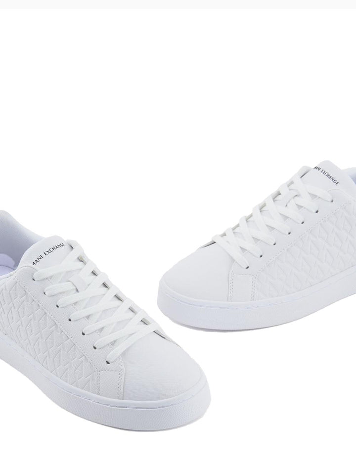 Armani Exchange Sneakers Uomo Xm000140 Af11916 Bianco/nero