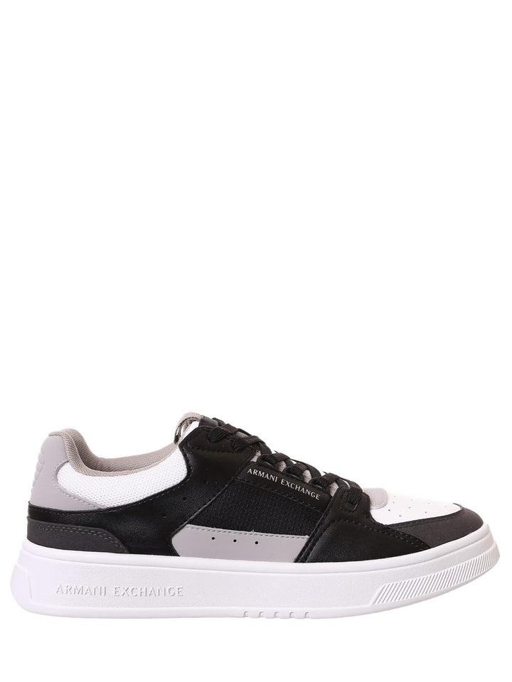 Armani Exchange Sneakers Uomo Xux224 Xv861 Nero/bianco/grigio