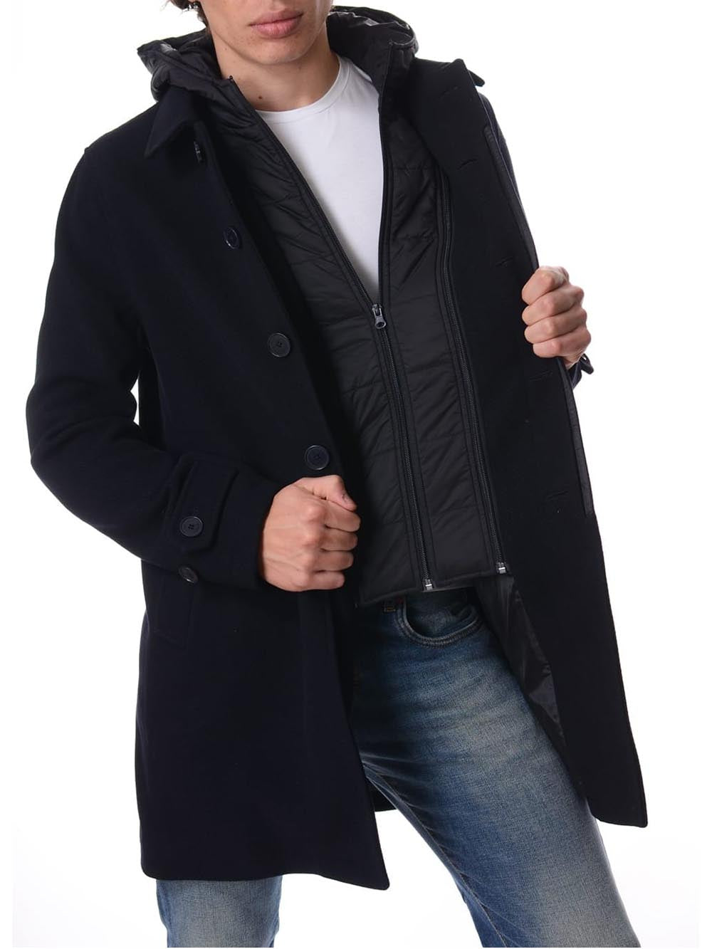 AT.P.CO Cappotto Uomo A293martinez3317 Blu navy