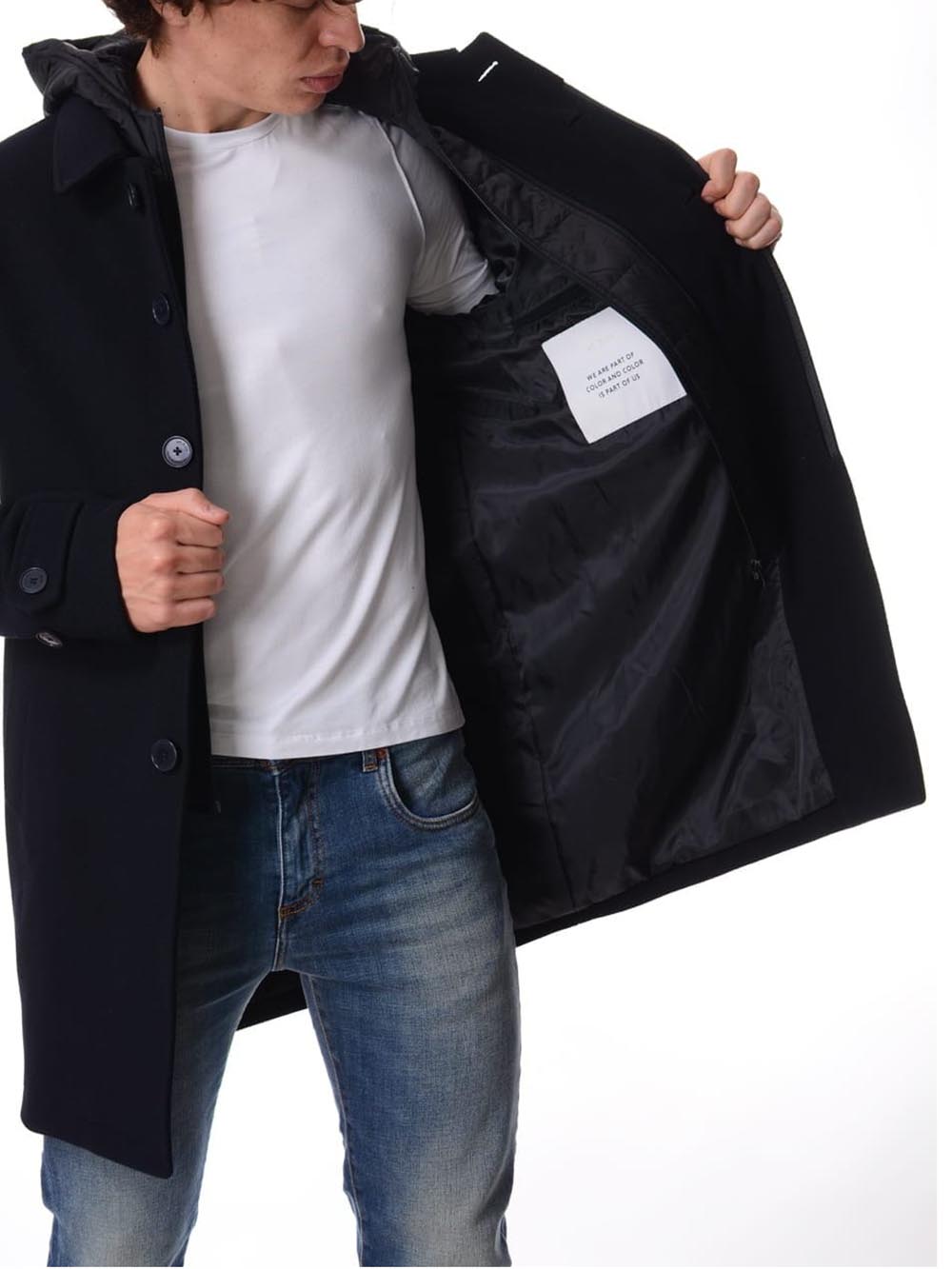 AT.P.CO Cappotto Uomo A293martinez3317 Blu navy