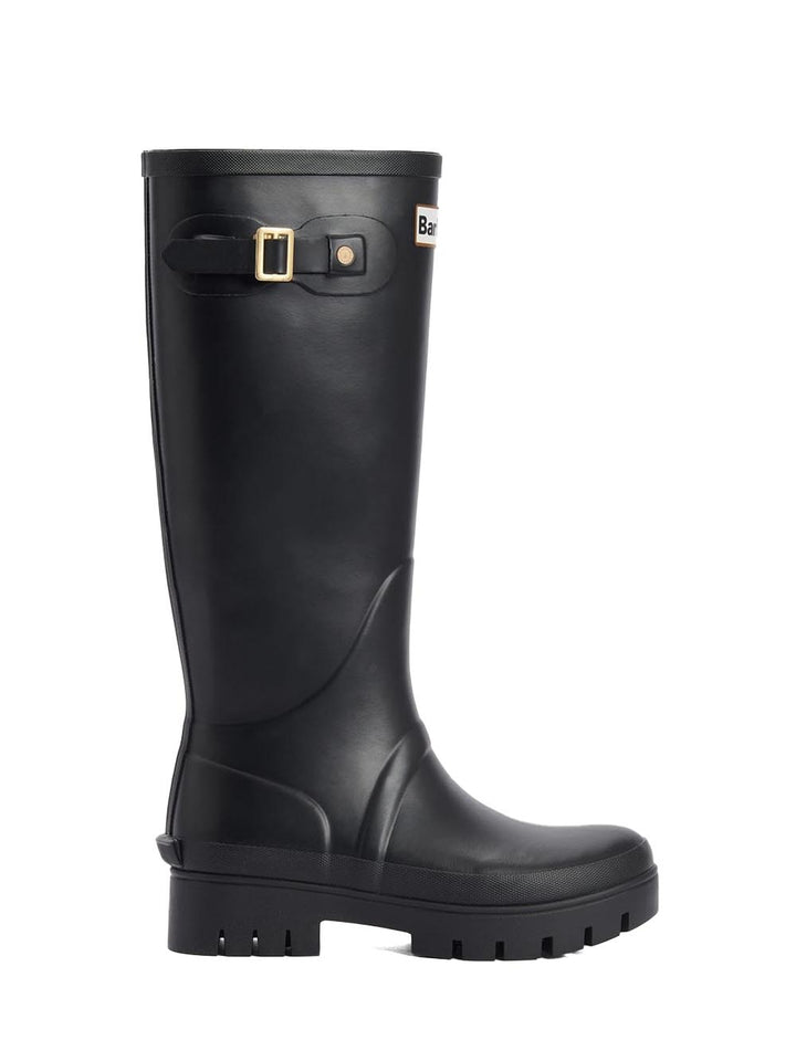 Barbour Stivale Chelsea Donna Lrf0101 Snowdon Tall Welly Nero