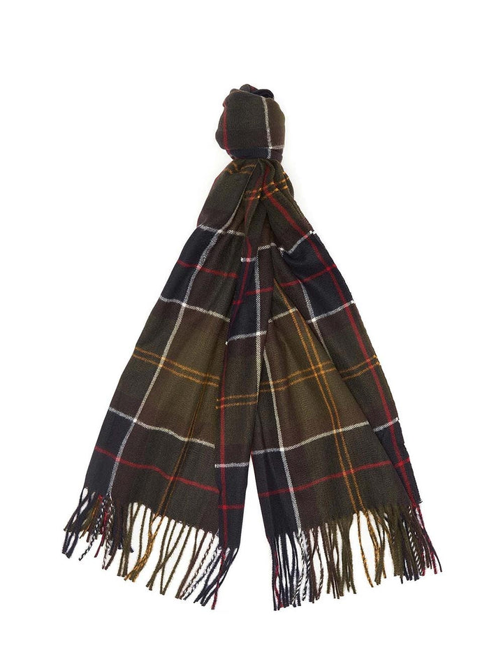 Barbour Sciarpa Donna Lsc0426 Stanway Tartan Wrap Verde