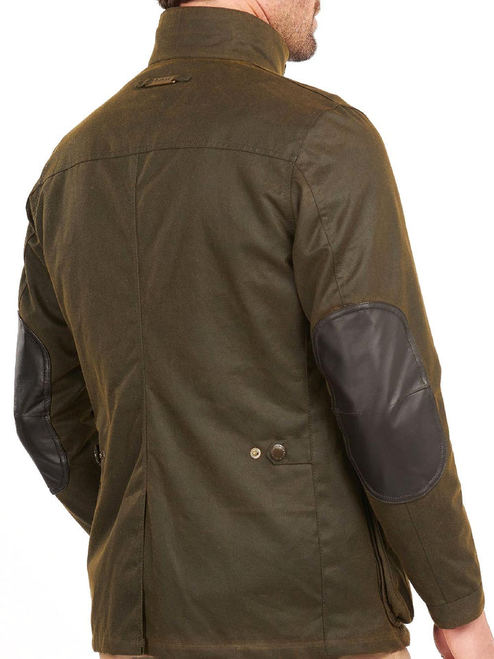 Barbour Giubbino Uomo Mwx0700 Ogston Wax Jacket Verde oliva