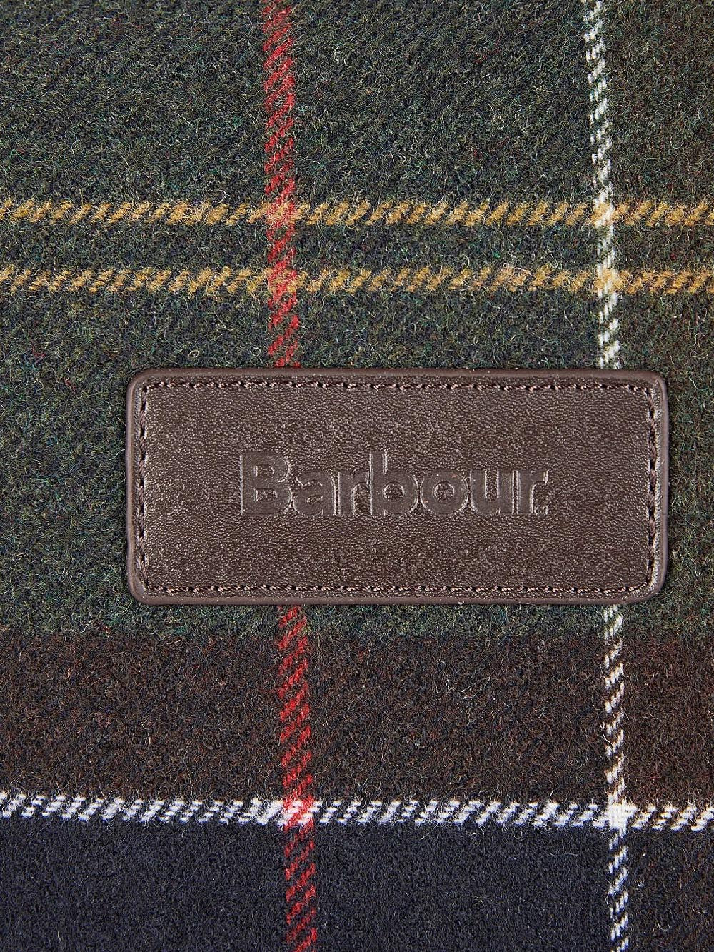 Barbour Borsone Unisex Uba0608 Cree Tartan Holdall Verde