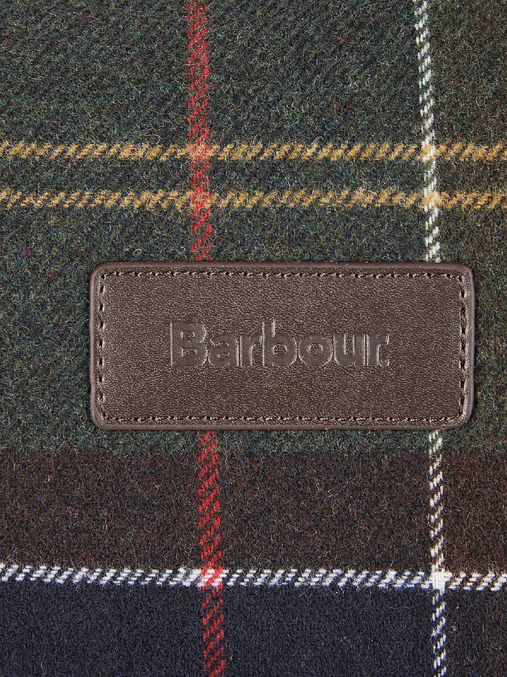 Barbour Borsone Unisex Uba0608 Cree Tartan Holdall Verde