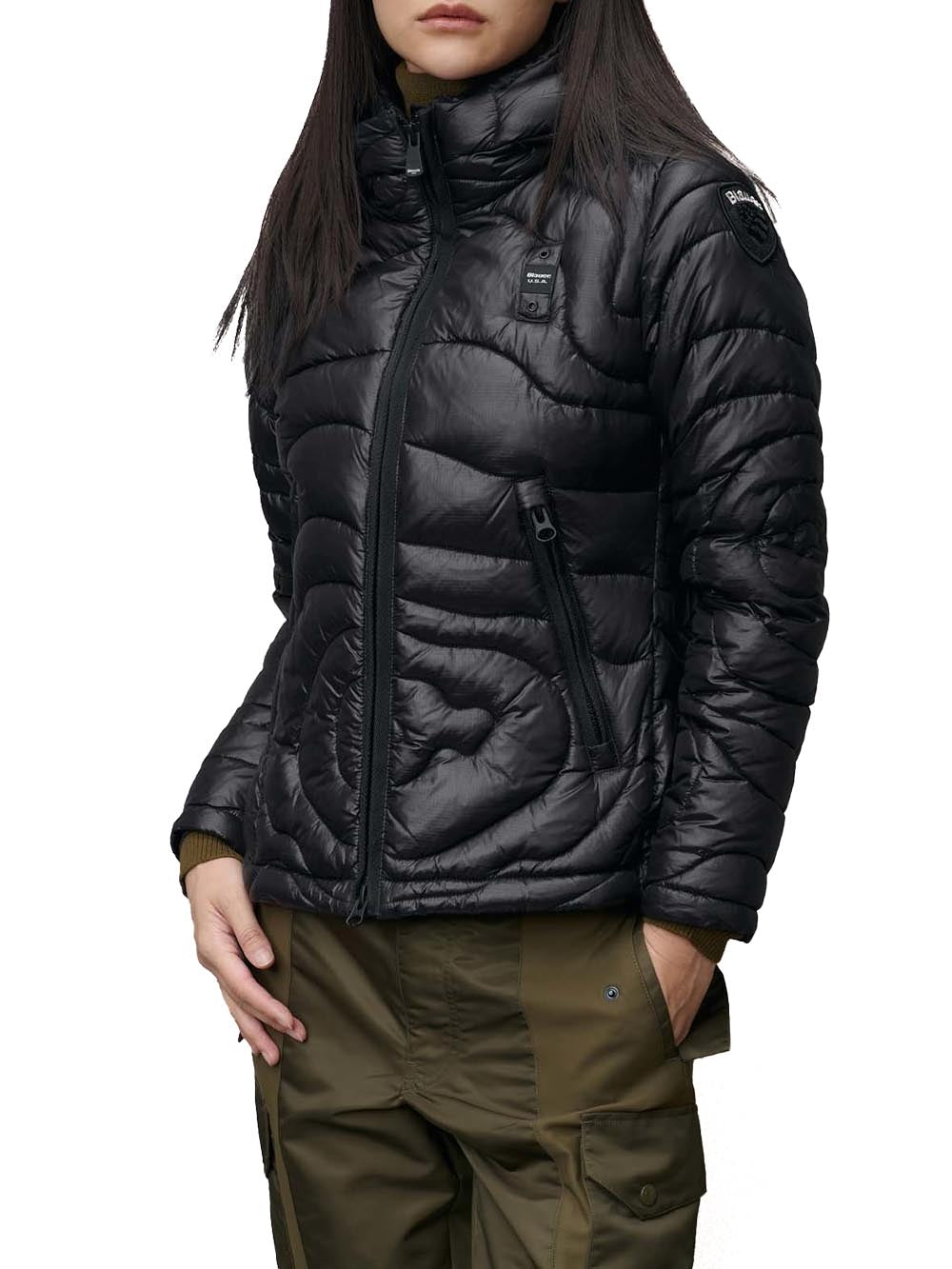 Blauer Giubbino Donna 24wbldc02018 006648 Tina Nero