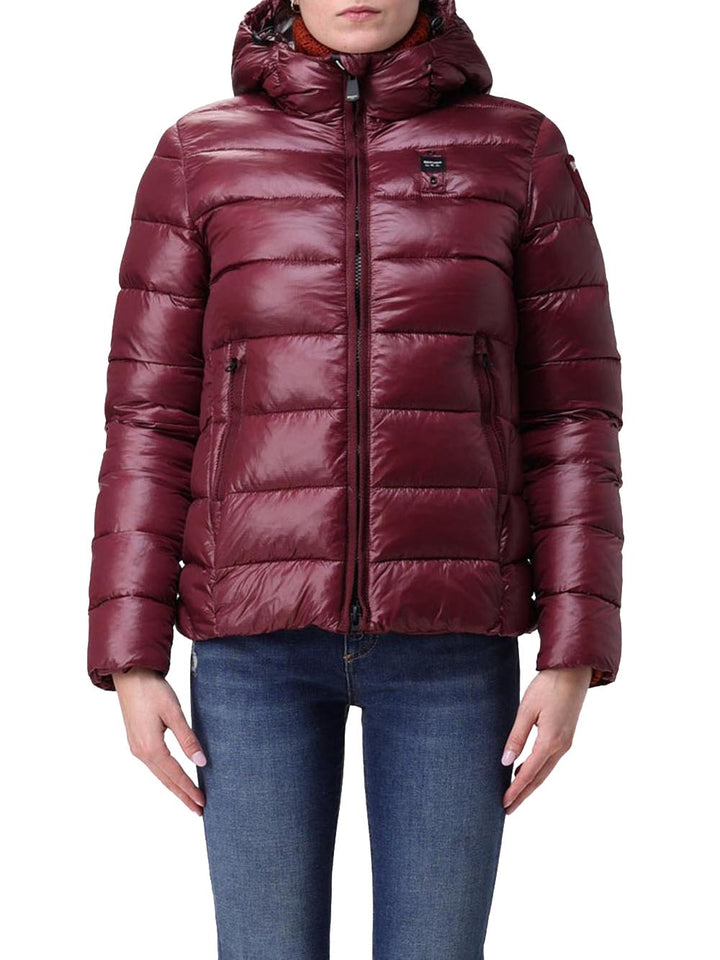 Blauer Giubbino Donna 24wbldc02041 006648 Caroll Bordeaux/grigio