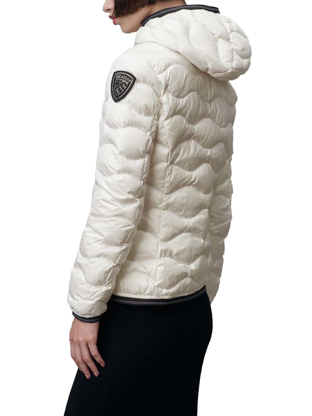 Blauer Giubbino Donna 24wbldc03047 006047 Camelia Bianco