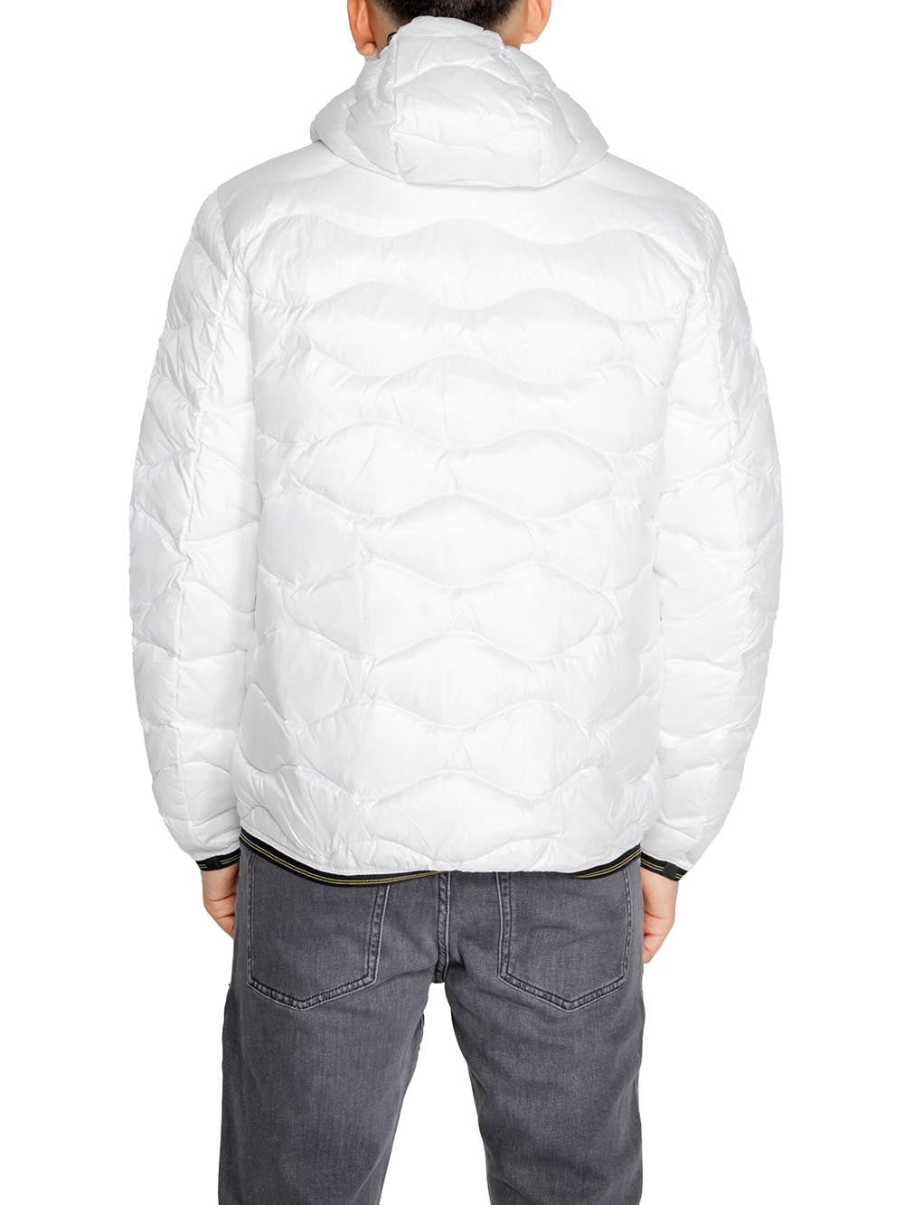 Blauer Giubbino Uomo 24wbluc03030 006355 Wave Bianco