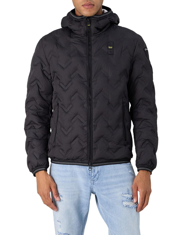 Blauer Giubbino Uomo 24wbluc03125 006952 Pier Nero/grigio