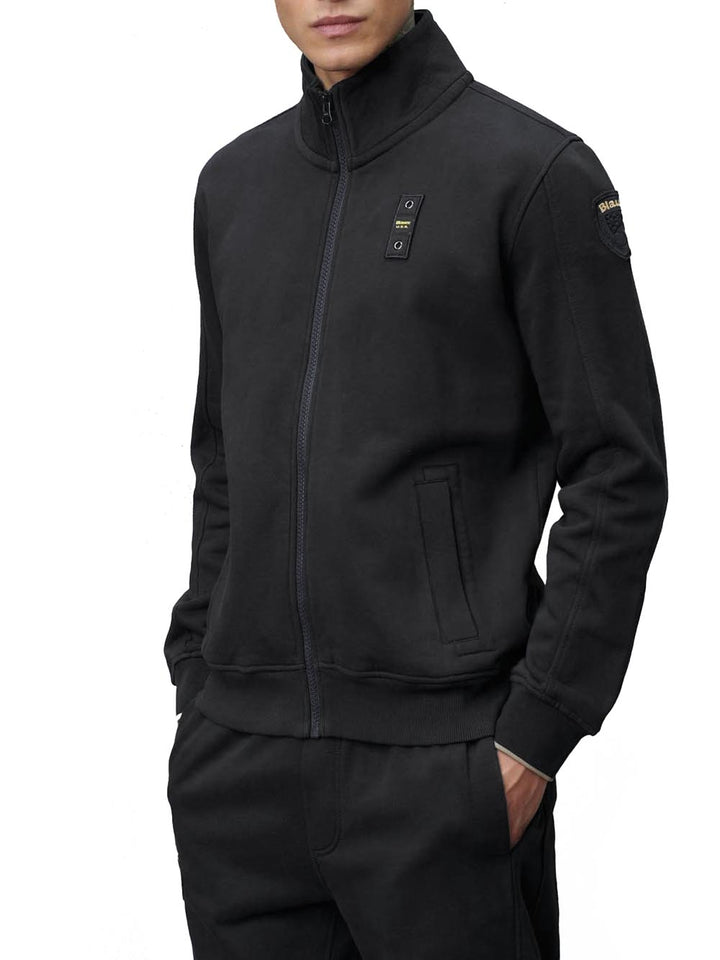 Blauer Felpa Uomo 24wbluf01149 006948 City Nero