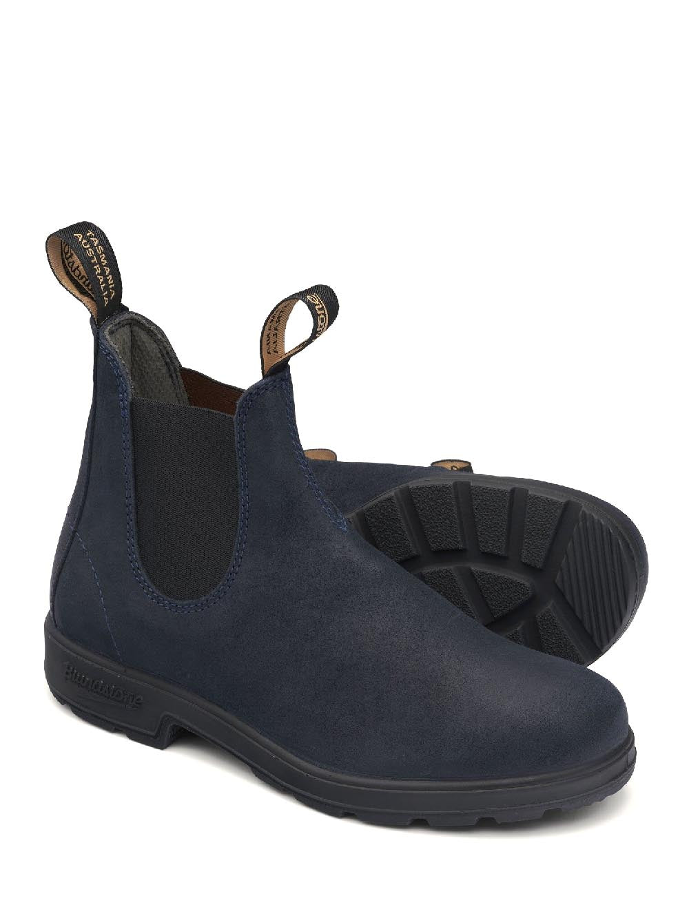 Blundstone Stivaletti Boot Uomo 1912 Navy Waxed Suede Blu