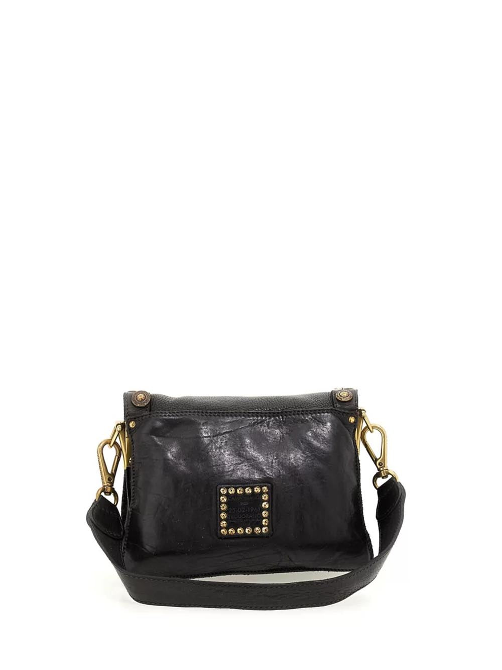 Campomaggi Borsa a Tracolla Donna C038610 X2645 Nero