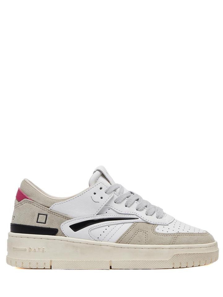 D.A.T.E. Sneakers Donna Torneo Natural Bianco