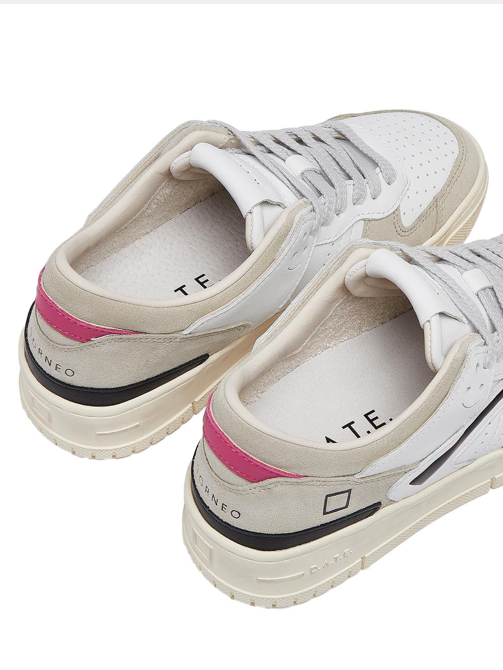 D.A.T.E. Sneakers Donna Torneo Natural Bianco