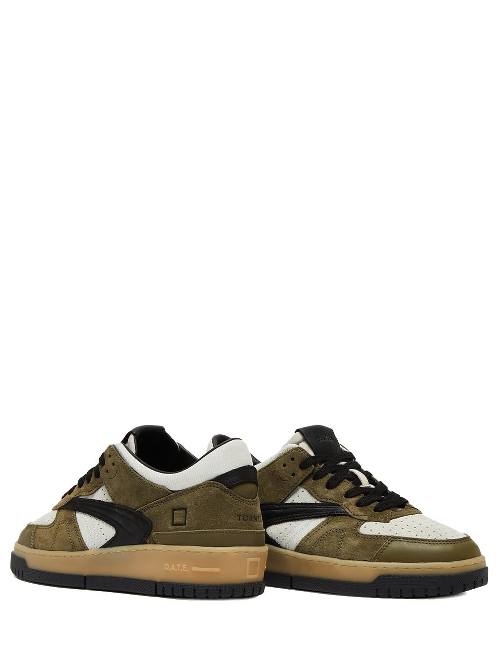 D.A.T.E. Sneaker Uomo Torneo Striped Militare