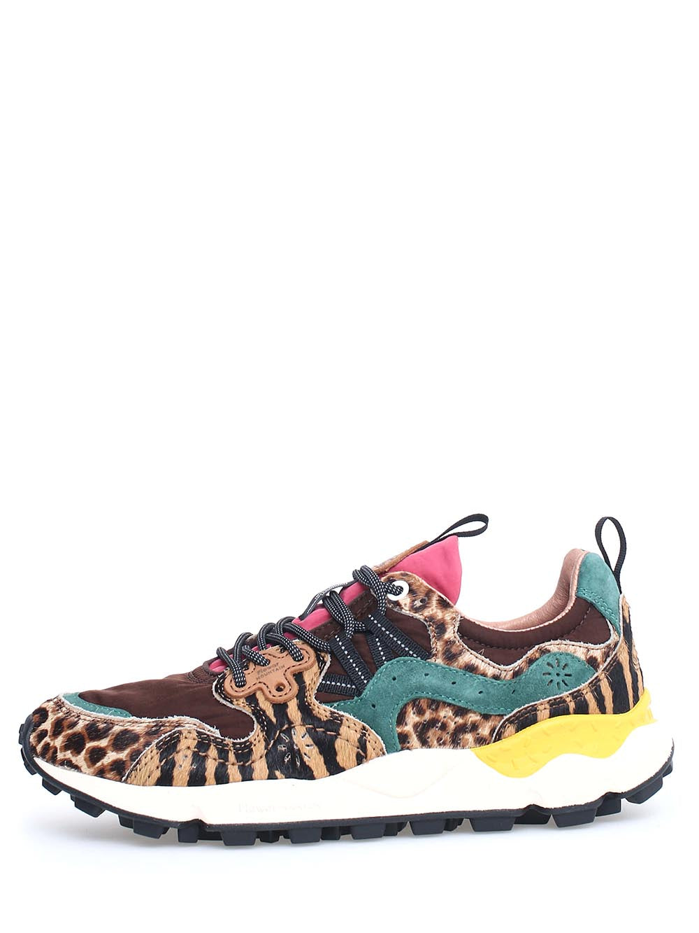 Flower Mountain Sneaker Unisex Yamano 3 Uni 2017818.04 Animalier marrone