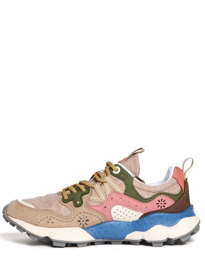 Flower Mountain Sneaker Donna Yamano 3 Woman Kaiso 2018337.02 Beige