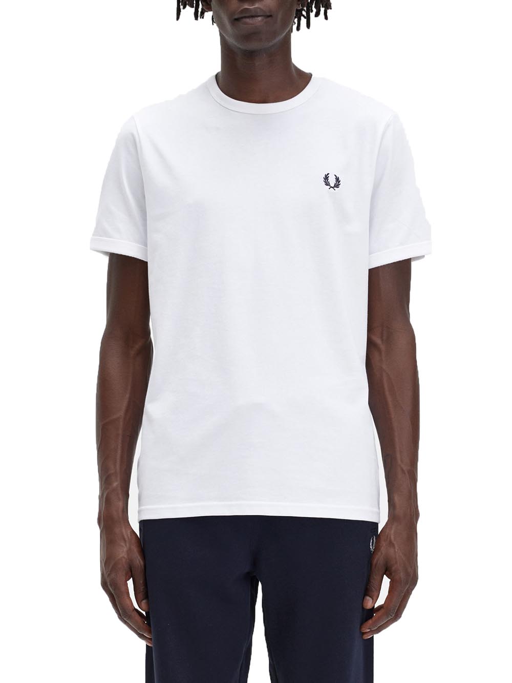 Fred Perry T-shirt Uomo M3519 Bianco