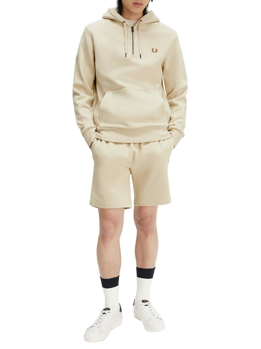 Fred Perry Felpa Uomo M8643 Beige