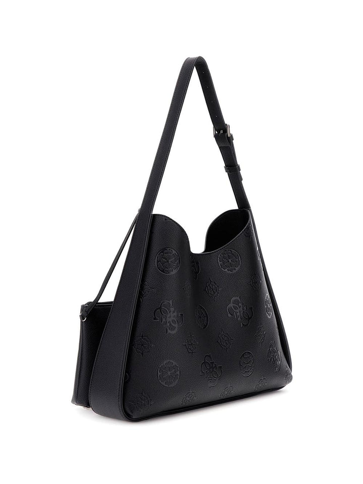 Guess Borsa a Spalla Donna Hwpl93 23030 Keandra Nero