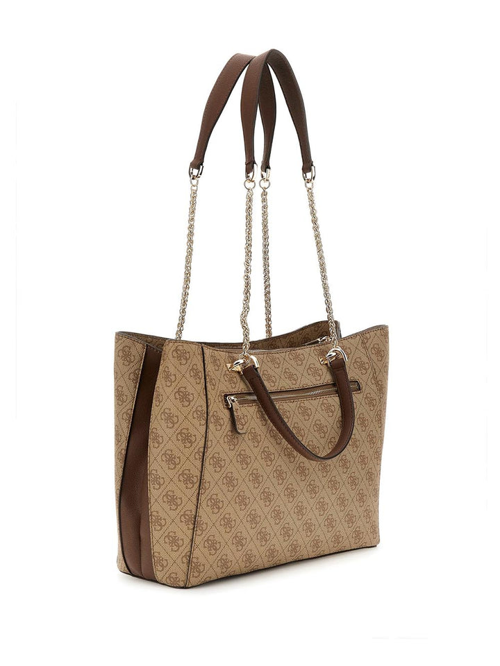 Guess Borsa a Spalla Donna Hwsg90 00220 Noreen Latte