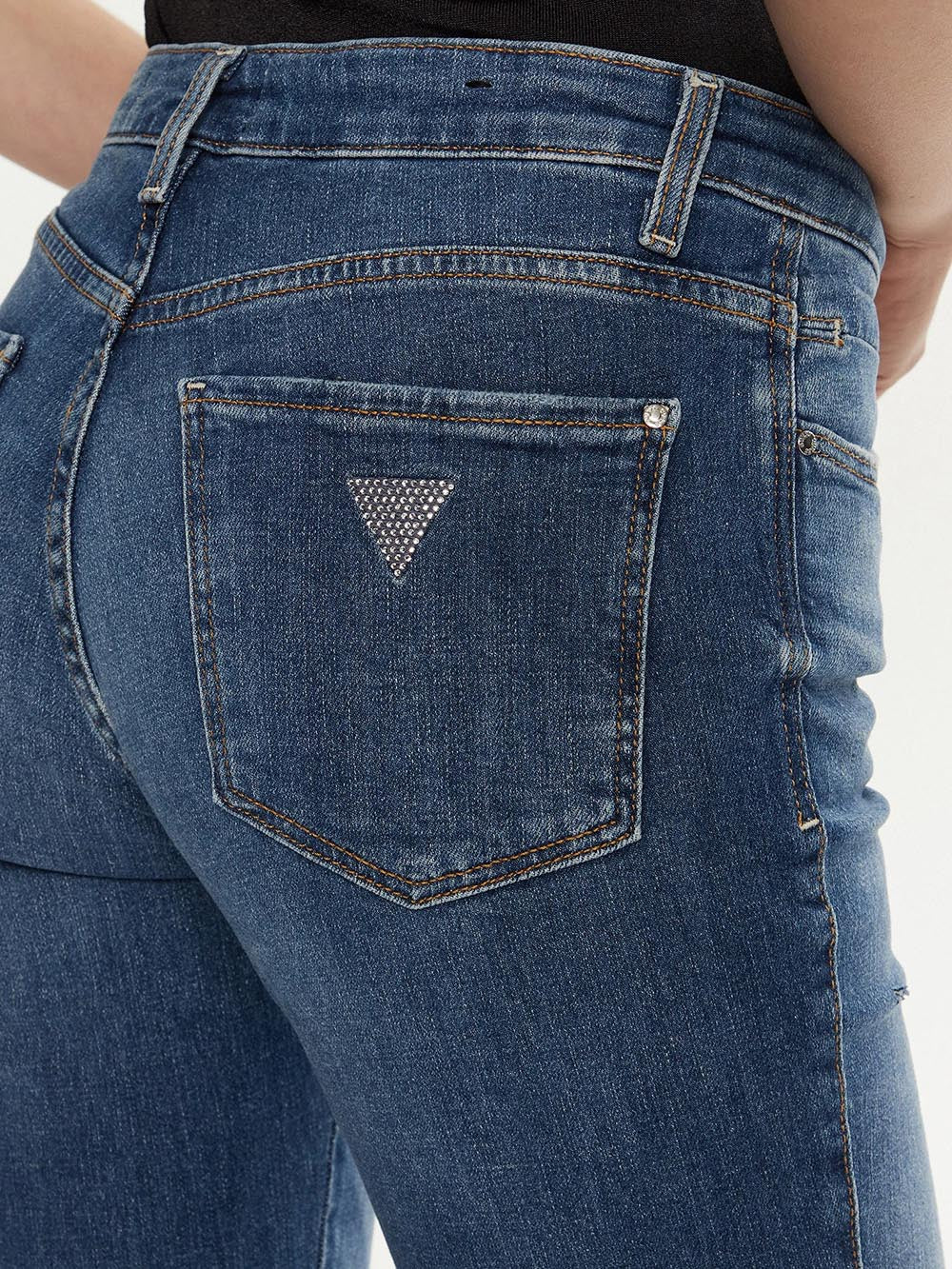 Guess Jeans Donna W4baj3 D592c Sexy Curve Medio