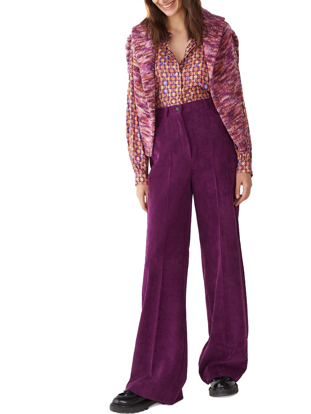 iBlues Pantalone Donna Group Viola