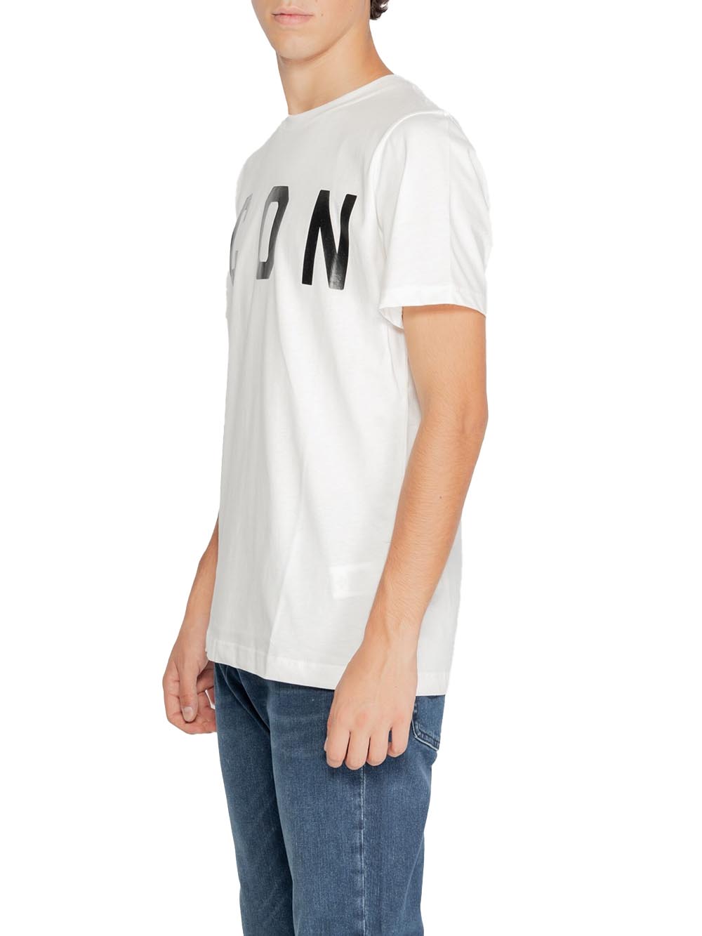 ICON T-shirt Uomo Iu9013t Bianco