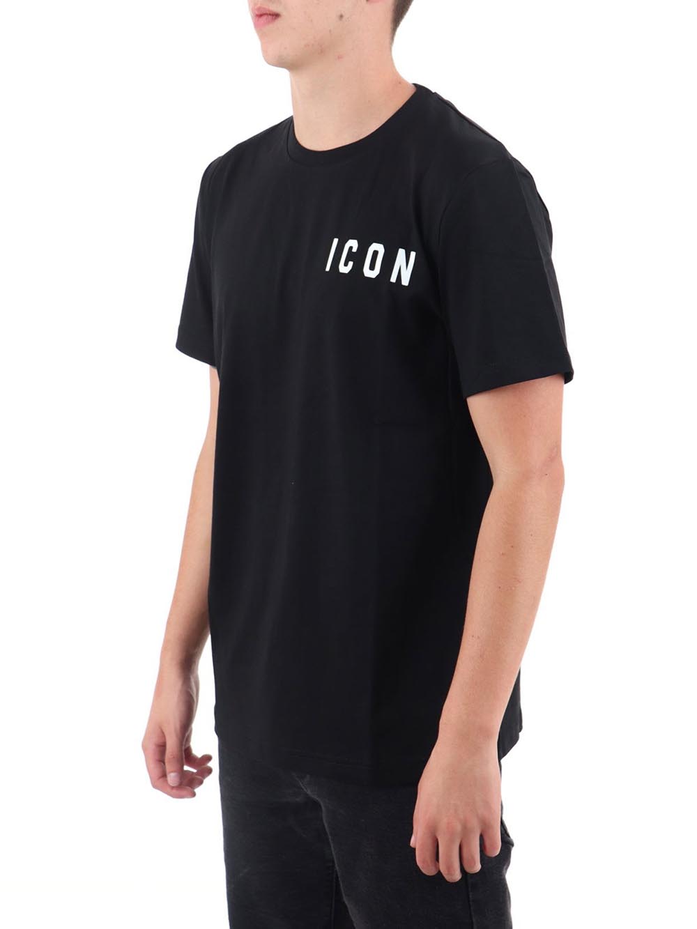 ICON T-shirt Uomo Iu9019t Nero