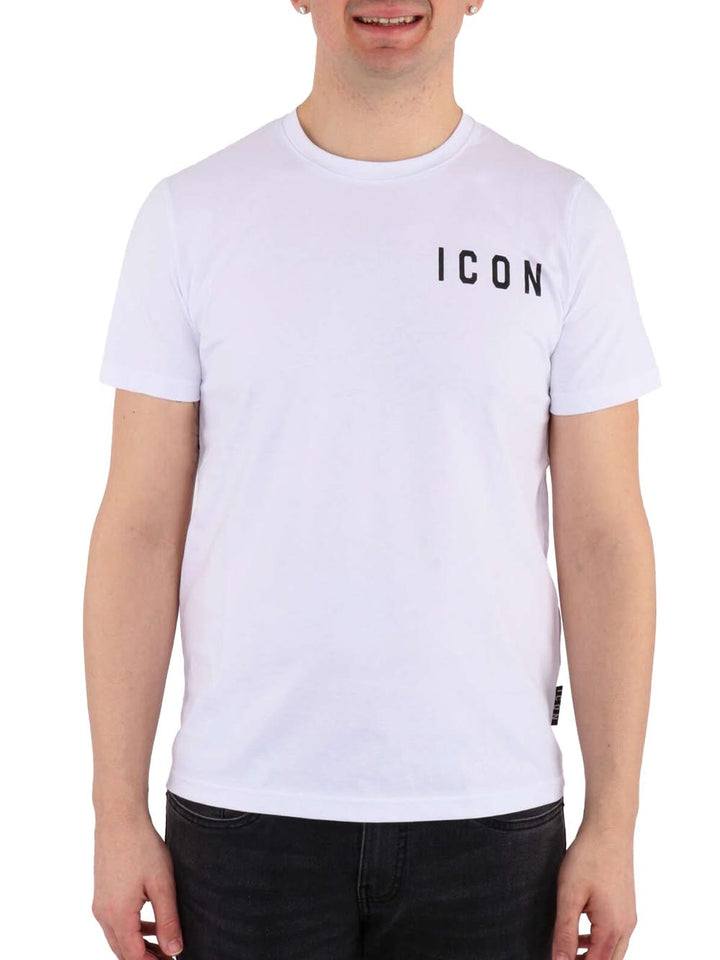 ICON T-shirt Uomo Iu9019t Bianco