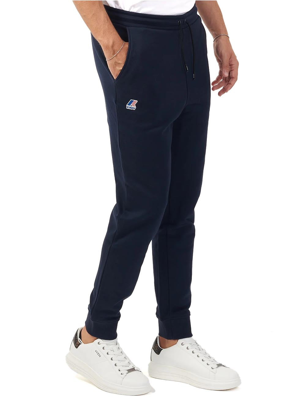 K-Way Pantalone Uomo K11516w Le Vrai Creuse Hv Poly co Blu