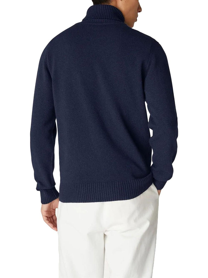 K-Way Pullover Uomo K2112qw Henry Lambswool Blu