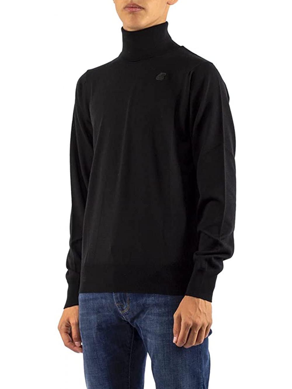 K-Way Pullover Uomo K2113cw Henry Merino Nero