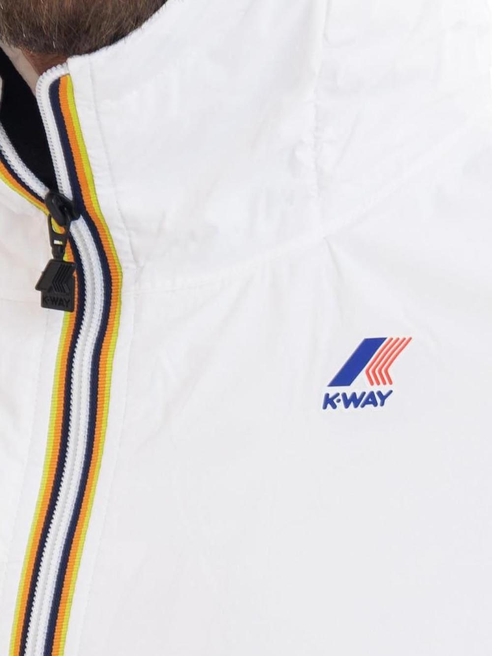 K-Way Giubbino Unisex K3114kw Le Vrai 3.0 Eiffel Orsetto Bianco