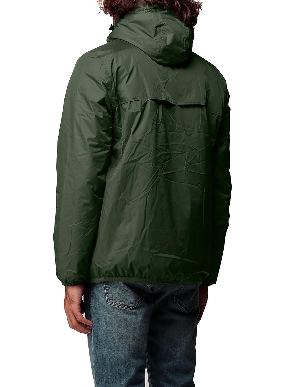 K-Way Giubbino Unisex K3118tw Le Vrai 3.0 Claude Orsetto Verde bosco