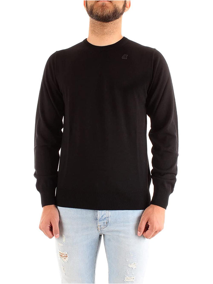 K-Way Pullover Uomo K6113bw Sebastien Merino Nero