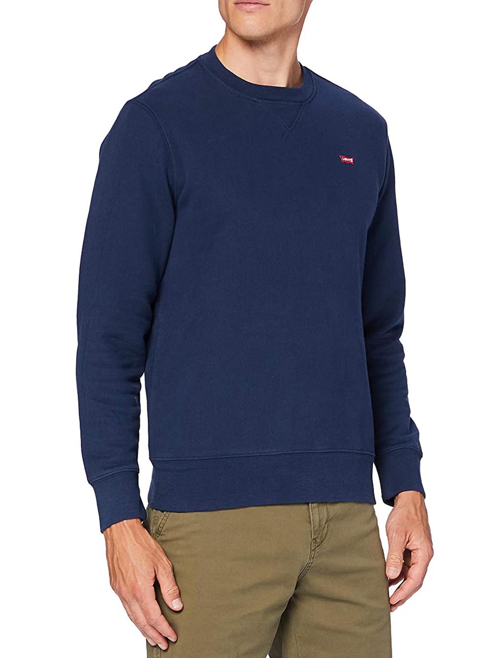 Levi's Felpa Uomo The Original Hm Crew 35909 Blu