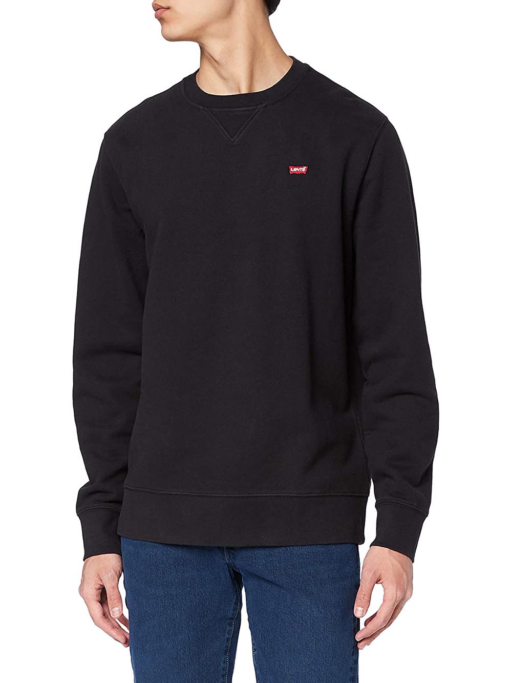 Levi's Felpa Uomo The Original Hm Crew 35909 Nero