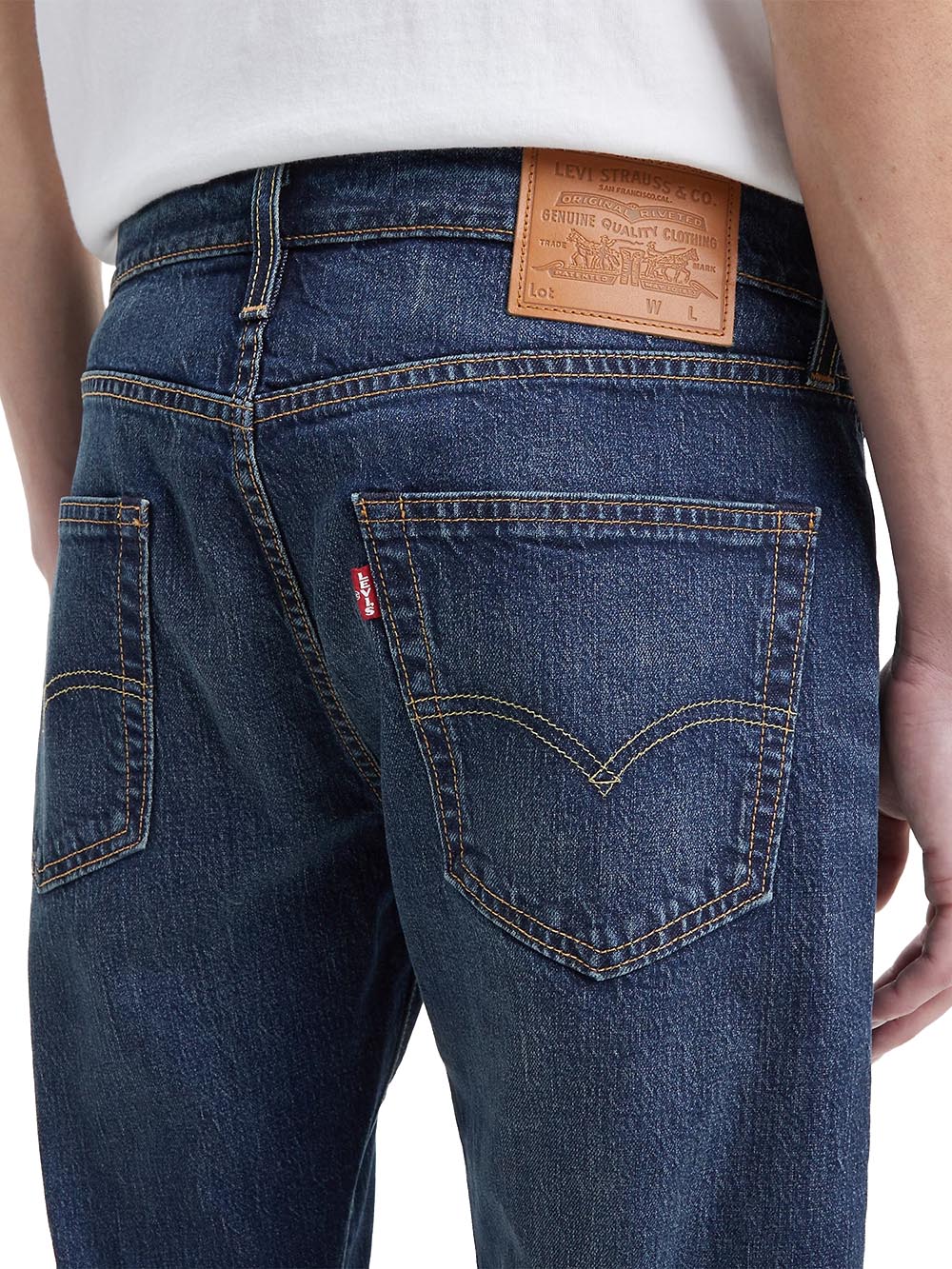 Levi's Jeans Uomo 502 Taper Rainfall Mens 29507 Scuro