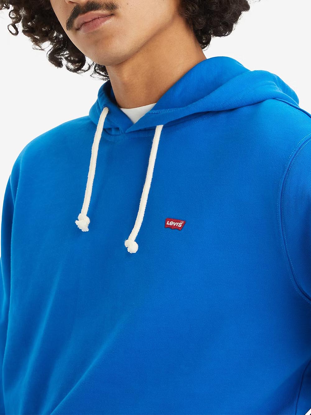 Levi's Felpa Uomo He Original Hm Hoodie 34581 Bluette