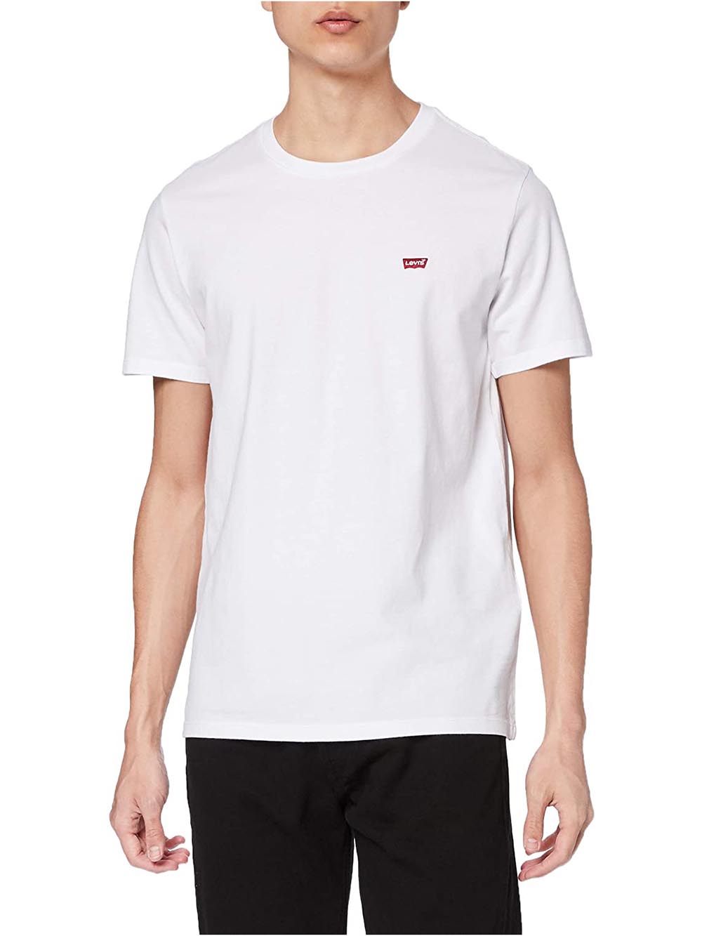 Levi's T-shirt Uomo Ss Original Hm Tee 56605 Bianca