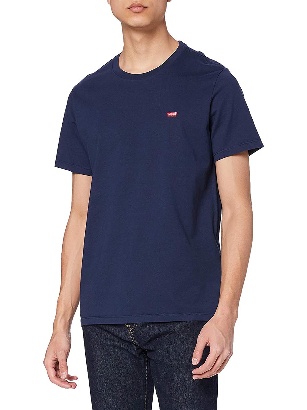 Levi's T-shirt Uomo Ss Original Hm Tee 56605 Blu